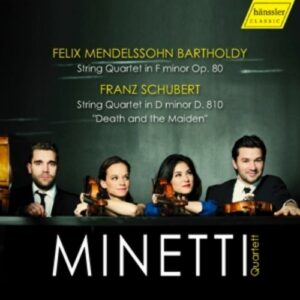 Mendelssohn: String Quartet No.6 / Schubert: String Quartet No.14 - Minetti Quartett
