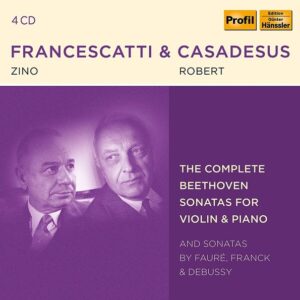 The Complete Beethoven Sonatas for Violin & Piano - Zino Francescatti