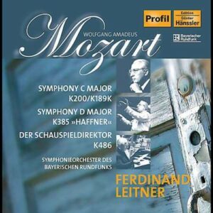 Mozart: Der Schauspieldirektor, Symphonies Nos. 28 & 25 - Ferdinand Leitner