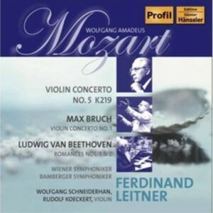 Bruch & Beethoven Mozart: Works for Violin & Orchestra - Wolfgang Schneiderhan