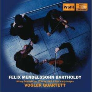 Mendelssohn: String Quartets No. 1 & No. 4 - Vogler Quartett