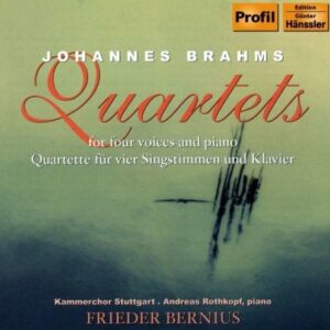 Brahms: Quartets For Four Voices - Bernius