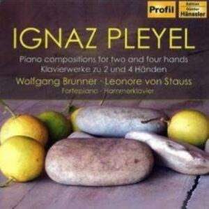 Pleyel: Piano Works for 2 & 4 Hands - Brunner