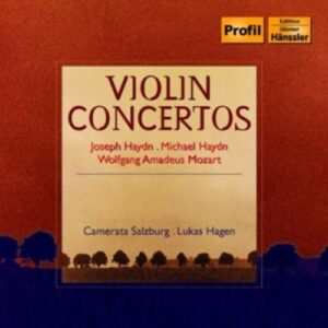 Michael Haydn, W.A.Mozart Joseph Haydn: Violin Concertos - Camerata Salzburg