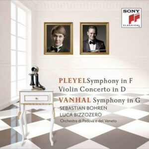 Pleyel: Symphony In F & Violin Concerto In D - Vanhal: Symphony In G - Luca Bizzozero