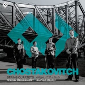 Shostakovich: String Quartets Nos.5, 8 & 15 - Quatuor Debussy