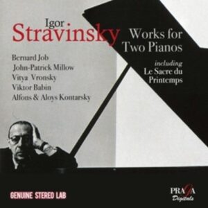 Stravinsky: Works For 2 Pianos -  Bernard Job