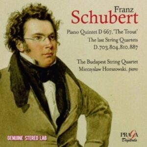 The Budapest String Quartet Plays Schubert - Rudolf Serkin & Budapest String Quartet
