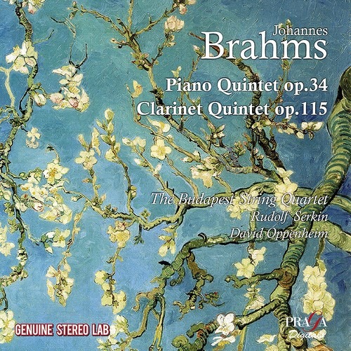 Brahms: Clarinet Quintet Op.115, Piano Quartet Op.34 - Quatuor Budapest ...