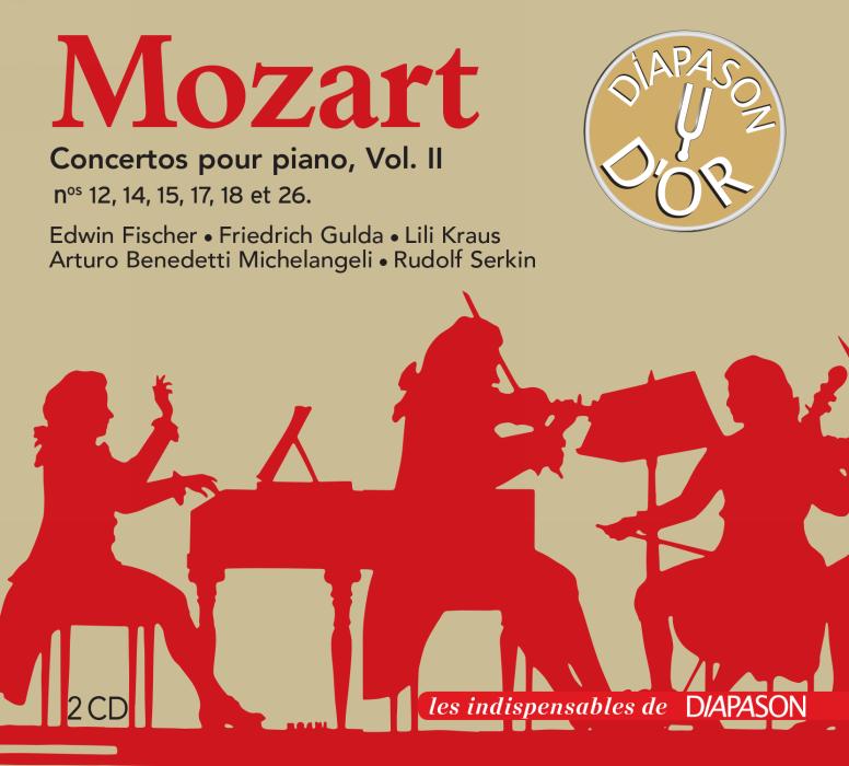 Mozart Concertos Pour Piano Vol 2 Fischer Gulda Kraus Michelangeli Serkin La Boîte à 0681