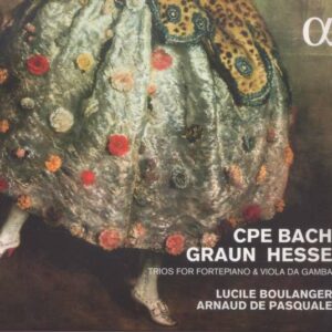 Bach, Carl Philipp Emanuel / Hesse, Lud: Trios For Fortepiano & Viola Da Gamba