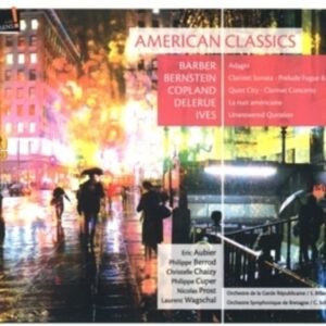 Delerue /  Copland /  Barber  / Bernstein: American Classics - Aubier