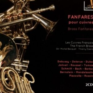 Dukas / Tomasi / Roussel / Delerue / Talgor: Fanfares Pour Cuivres - Les Cuivres Francais / Becquet