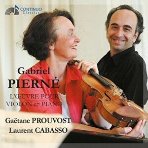 Pierné: L'Oeuvre Pour Violon & Piano - Prouvost