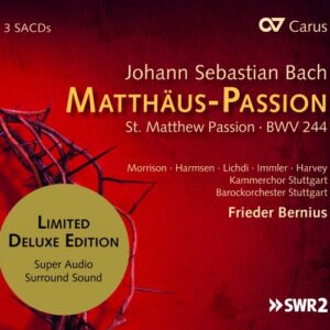 Johann Sebastian Bach: Matthaus-Passion - Barockorchester Stuttgart / Bernius