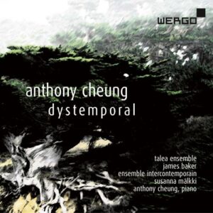 Anthony Cheung : Dystemporal, portrait du compositeur. Cheung, Baker, Mälkki.