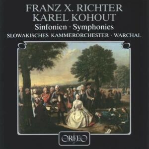 Franz Xaver Richter / Karel Kohout: Symphonien (Vinyl) - Slowakisches Kammerorchester