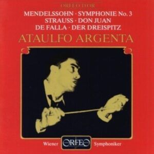 Mendelssohn, Strauss, De Falla - Wiener Symphoniker, Ataulfo Argenta