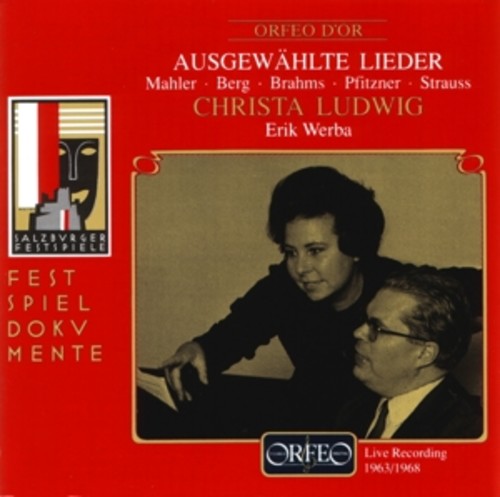 Brahms; Mahler; Strauss; Pfitzner: Christa Ludwig Liederabend - Christa Ludwig, Erik Werba