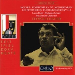 Wolfgang Amadeus Mozart: Matinee 1979; Popp, Hager - Popp, Schulz; Mozarteum Orchester