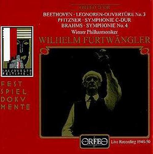 Pfitzner, Brahms Beethoven: Furtwangler - Wiener Philharmoniker ...