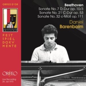Beethoven: Piano Sonatas Nrs.7, 21 & 32 - Daniel Barenboim