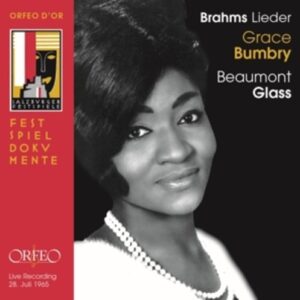 Brahms: Lieder - Grace Bumbry