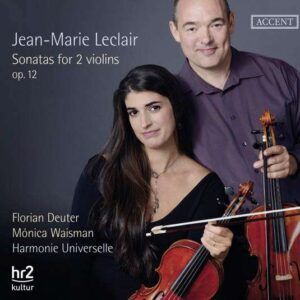 Jean-Marie Leclair: Sonatas For 2 Violins - Harmonie Universelle - Florian Deuter / Mónica Waisman