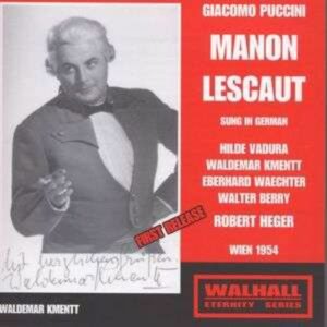 Puccini: Manon Lescaut (Wien 1954)