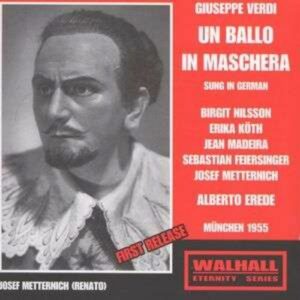 Verdi: Un Ballo In Maschera (Munich