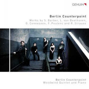 Barber, Beethoven, Poulenc, Strauss : Quintettes à vents et piano. Berlin Counterpoint.