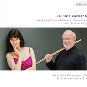 La flûte enchantée. Debussy, Franck, Jongen : Œuvres pour flûte et piano. Heinzmann, Blumina.