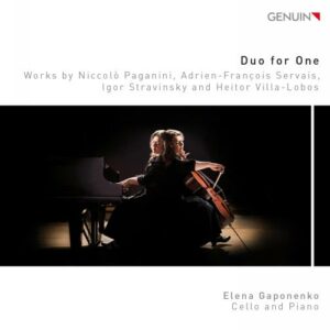 Duo for one : Œuvres pour violoncelle et piano. Gaponenko.