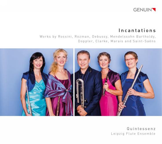 Ensemble Quintessenz : Incantations, œuvres pour flûte.
