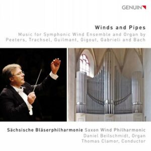 Winds and Pipes : Musique pour ensemble symphonique de vents et orgue. Beilschmidt, Clamor.