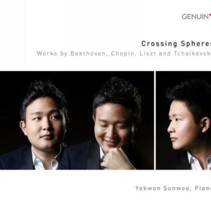 Crossing Spheres : Œuvres pour piano de Beethoven, Chopin, Liszt et Tchaikovski. Sunwoo.