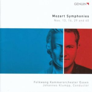 Mozart: Symphonies Nos.13,  16, 29 & 40 - Johannes Klumpp