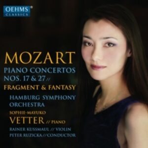 Mozart: Piano Concertos Nos. 17 & 27 - Sophie-Mayuko Vetter