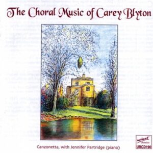 Choral Music - Carey Blyton