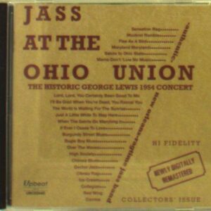 Jass At The Ohio Union - George Lewis