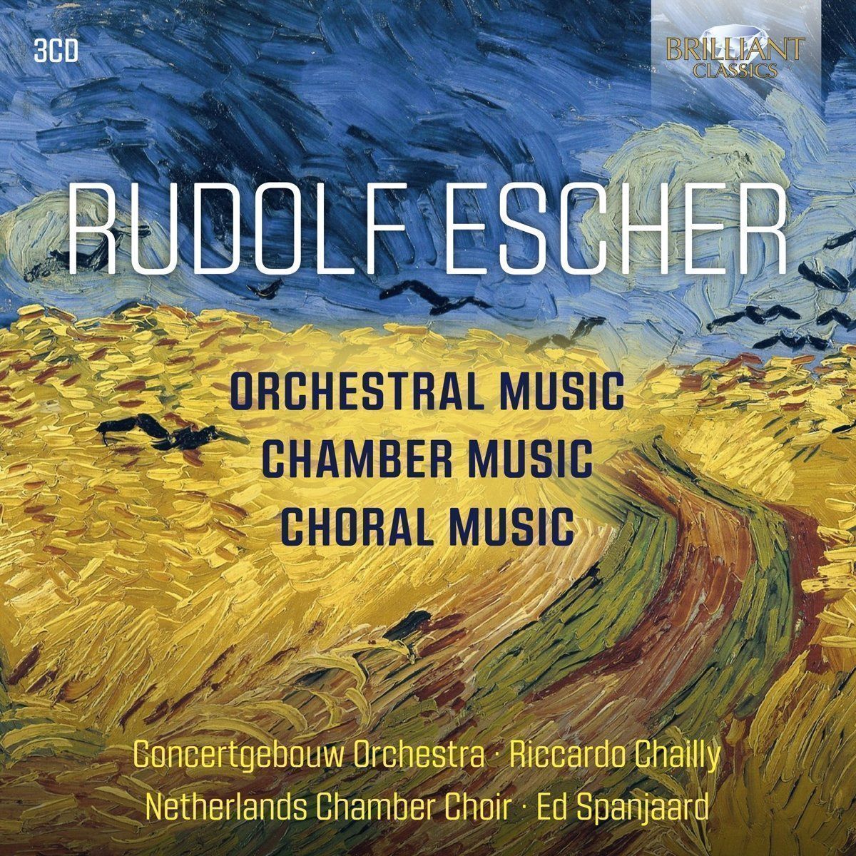 Rudolf Escher: Orchestral, Chamber And Choral Music - Riccardo Chailly