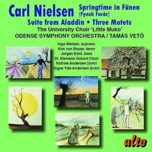 Carl Nielsen : Œuvres chorales et musique orchestrale. Nielsen, von Binzer, Klint, Vetö.