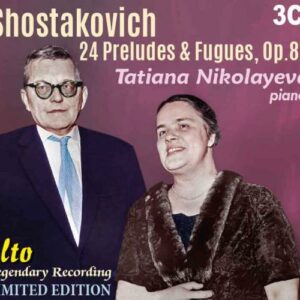 Dmitri Shostakovich: 24 Preludes & Fugues,  Op. 87 - Tatiana Nikolayeva