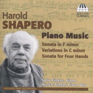 Harold Shapero: Piano Music - Sally Pinkas