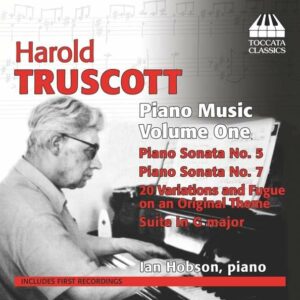 Truscott: Piano Music Vol. 1 - Variationen und Fuge über ein eigenes Thema (1967)