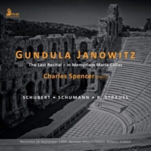 The Last Recitals - Gundula Janowitz
