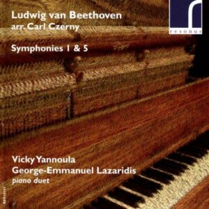 Beethoven: Beethoven Symphonies 1 & 5 Arranged For Piano Duet