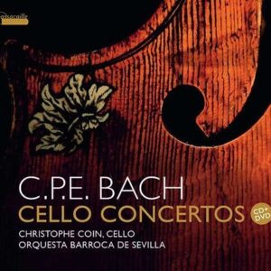 CPE Bach: Cello Concertos - Christophe Coin