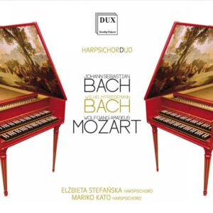 J.S. Bach, W.F. Bach, Mozart : Harpsichorduo, Œuvres pour 2 clavecins. Stefanska, Kato.