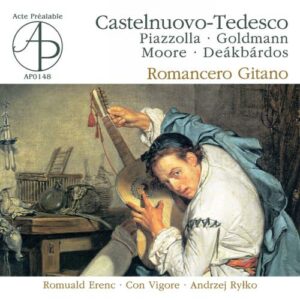 Castelnuovo-Tedesco : Œuvres pour guitare. Erenc, Rylko.